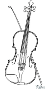 violin Coloring Pages To Print